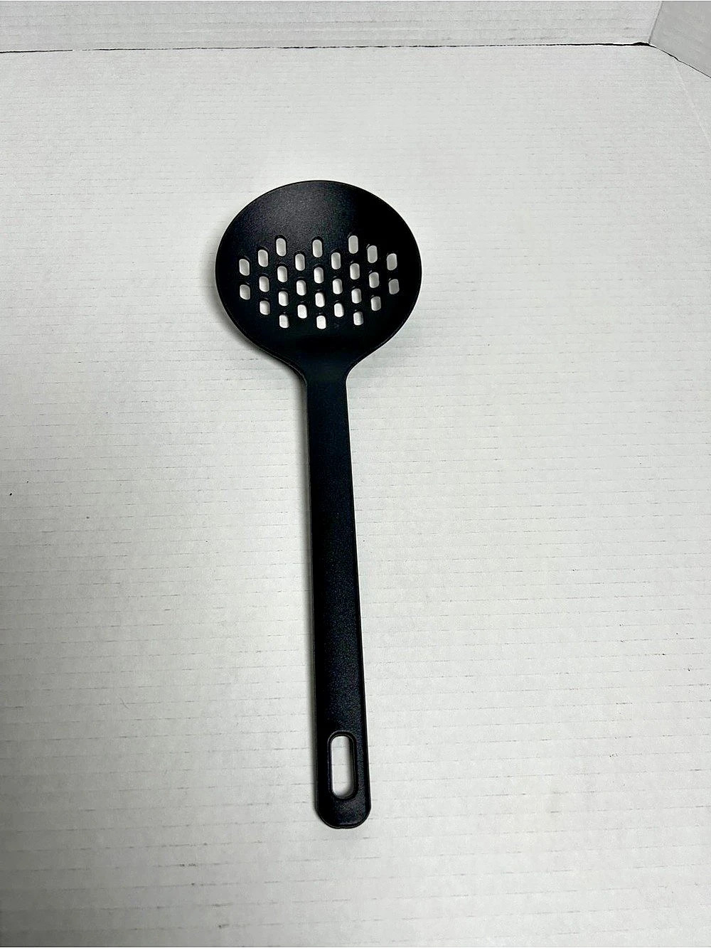 Black Slotted Kitchen Utensil
